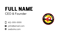 Brunei Flag Map Business Card Design