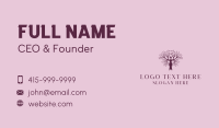 Woman Organic Spa Business Card Image Preview
