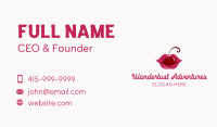 Kissable Cherry Lips Business Card Image Preview