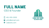 Green City Building Business Card Image Preview