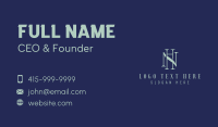 Insurance Firm N & H  Business Card Image Preview