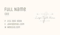 Elegant Bake Shop Wordmark Business Card Image Preview