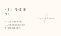 Elegant Bake Shop Wordmark Business Card Image Preview