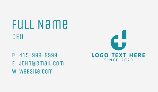  Medical Cross Letter D  Business Card Design Image Preview