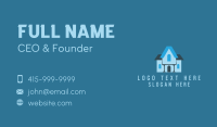 Blue Roof House Business Card Image Preview