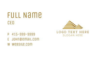 Pyramid Legal Consultancy Business Card Image Preview