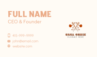 Rose Needle Sewing Business Card Image Preview