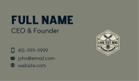 Vintage Plumbing Tool Business Card Image Preview