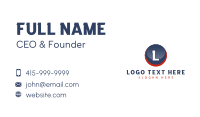 Professional Consulting Firm Business Card Preview
