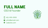 Tree Garden Landscaping Business Card Image Preview