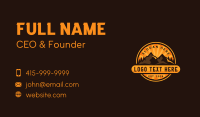 Mountain Explorer Trekking Business Card Preview