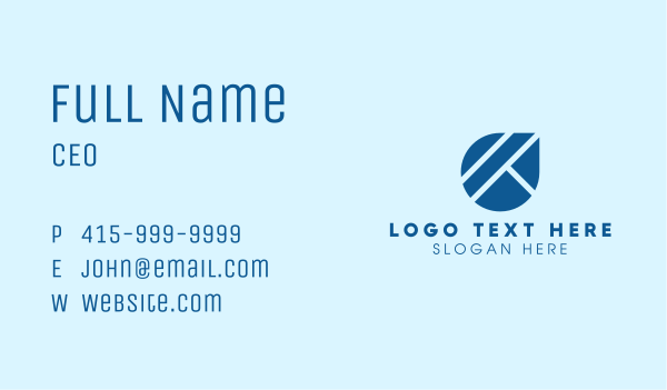 Blue Liquid Droplet  Business Card Design Image Preview