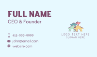 Kindergarten Toddler Puzzle  Business Card Image Preview