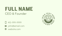 Yard Garden Shovel  Business Card Design