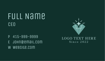 Diamond Star Jewelry  Business Card Image Preview