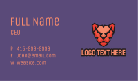 Polygon Pink Panther Business Card Image Preview