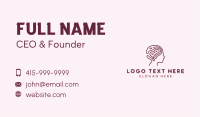 Mental Therapy Counseling Business Card Image Preview
