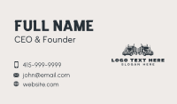 Trailer Truck Dispatch Business Card Preview