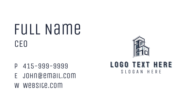 Building Builder Property Business Card Design Image Preview