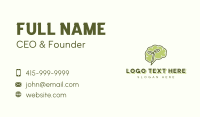 Holistic Mind Leaf Business Card Image Preview