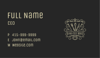 Gourmet Catering Diner Business Card Image Preview
