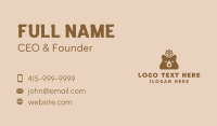 Brewery Pub Bear Business Card Image Preview