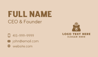 Brewery Pub Bear Business Card Preview