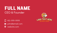 Cartoon Fox Gaming Business Card Preview