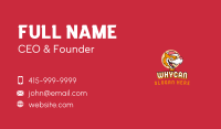 Cartoon Fox Gaming Business Card Image Preview