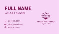 Anchor Lotus Spa  Business Card Image Preview