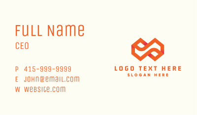 Shipping Delivery Loop Business Card Image Preview