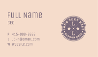 Hipster Store Studio Business Card Image Preview