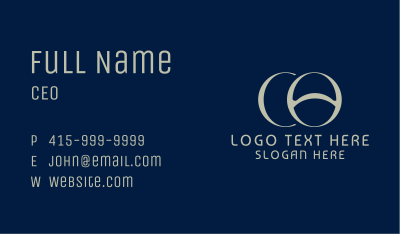 Professional Consulting C & O Business Card