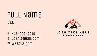 Mountain Industrial Machine Business Card