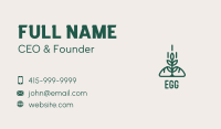 Tree Planting Seedling Business Card Image Preview