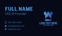 Blue Castle Food Cloche Business Card Image Preview