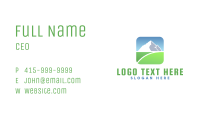 Mountain Field Summit Business Card Image Preview