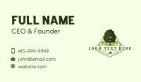 Virginia Oak Lumber Business Card Preview