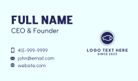 Electric Fish Emblem  Business Card Image Preview