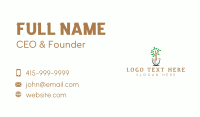 Shovel Plant Gardening Business Card Preview