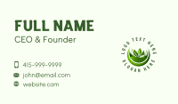 Plant Eco Gardening Business Card Image Preview