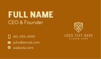 Lion Head Law Firm Business Card Image Preview