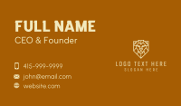 Lion Head Law Firm Business Card Preview