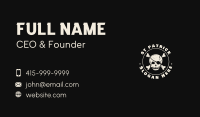 Pirate Skull Emblem Business Card Image Preview