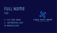 Human Cooperative Outsourcing Business Card Image Preview