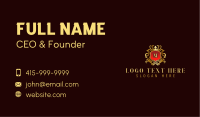 Royalty Crown Crest Business Card Image Preview