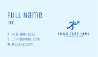 Running Employee Recruitment  Business Card Image Preview