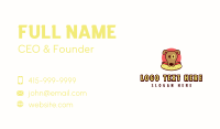 Cafeteria Dining Hot Dog Business Card Image Preview