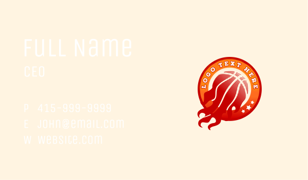 Basketball League Championship Business Card Design Image Preview