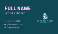 Gamer Girl Fashion Business Card Preview